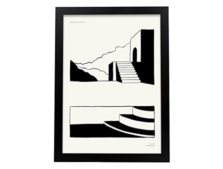 Poster NACNIC Pop Art Abstracto Escalera (A3)