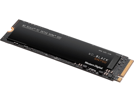 Disco SSD Interno WESTERN DIGITAL SN750 (2 TB - M.2 PCI-Express - 3400 MB/s)