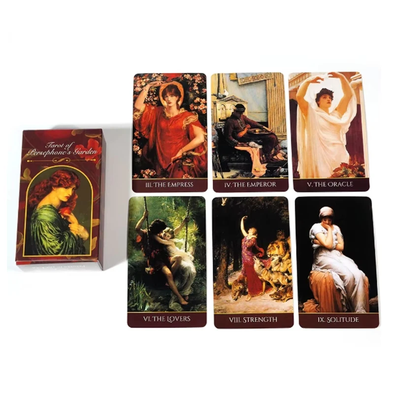 Tarot Del Jardín De Perséfone (edición Del Inframundo) - 78 Cartas De Tarot