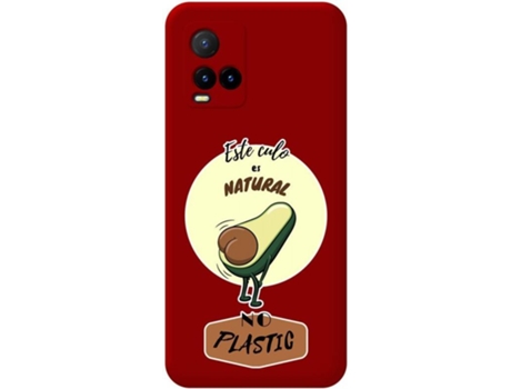 Carcasa Vivo Y21s / Y33s TUMUNDOSMARTPHONE Natural No Plastic Rojo