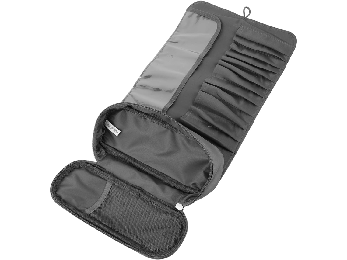 Juego De 2 Neceseres Colgantes, Organizador De Maquillaje De Viaje Con Ruedas.