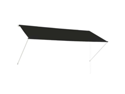 Maison Exclusive - Toldo Retráctil 300x150 Cm Gris Antracita