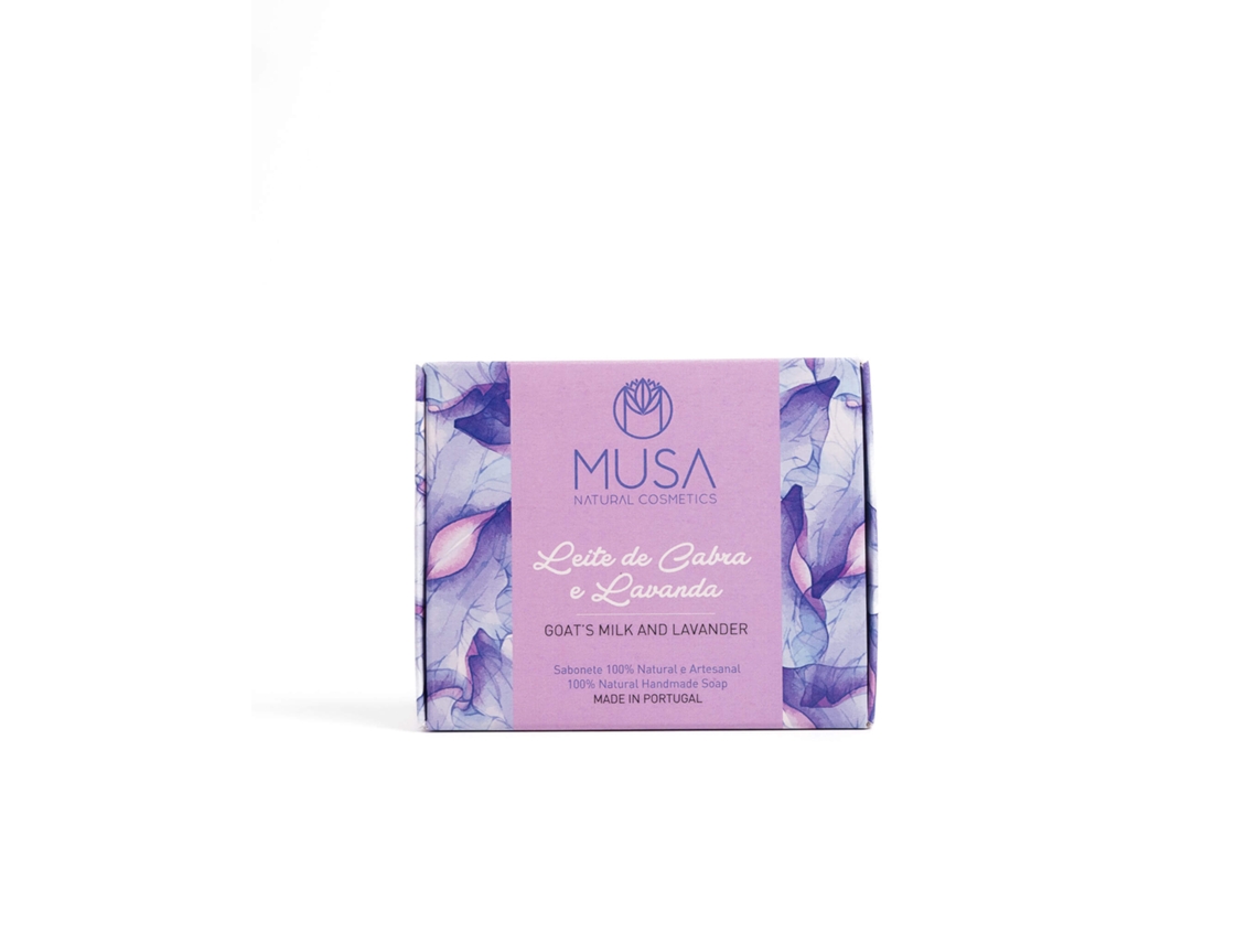 Jabón de leche de cabra y lavanda Musa