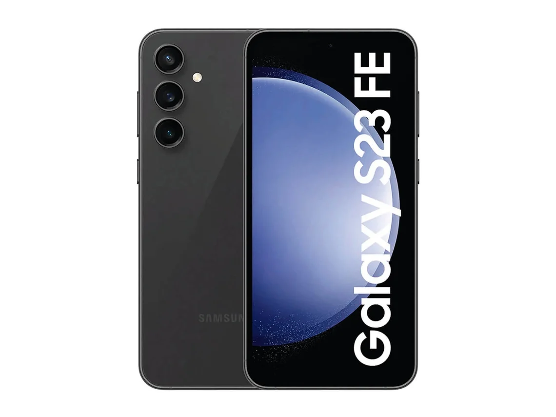 Smartphone SAMSUNG Galaxy S23 Fe 5G 128Gb S711B Ds Negro Grado Reacondicionado Como Nuevo