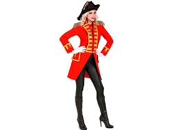 Disfraz de Mujer WIDMANN frac chaqueta desfile rojo (Tam.: XXL)