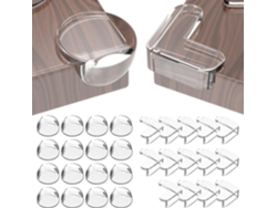Kit de seguridad para bebés, protector de esquinas para bebés, adhesivo reforzado de primera calidad que garantiza mayor seguridad, parachoques amortiguadores.
