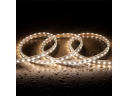 Tira LED 220V SMD2835 120LED/m Blanco Neutro IP65 Ancho 12mm Corte 100cm LEDKIA