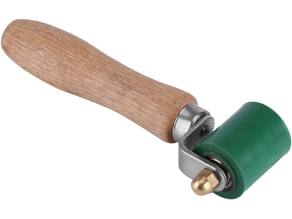Rodillo de presión manual de 40 mm para juntas, rodillo de silicona para soldar techos de PVC