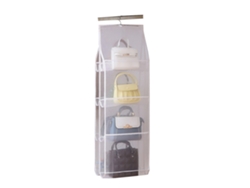 Organizador Bolsos Colgantes Bolsillos JEIIBRZUI Blanco (37x18x4cm)