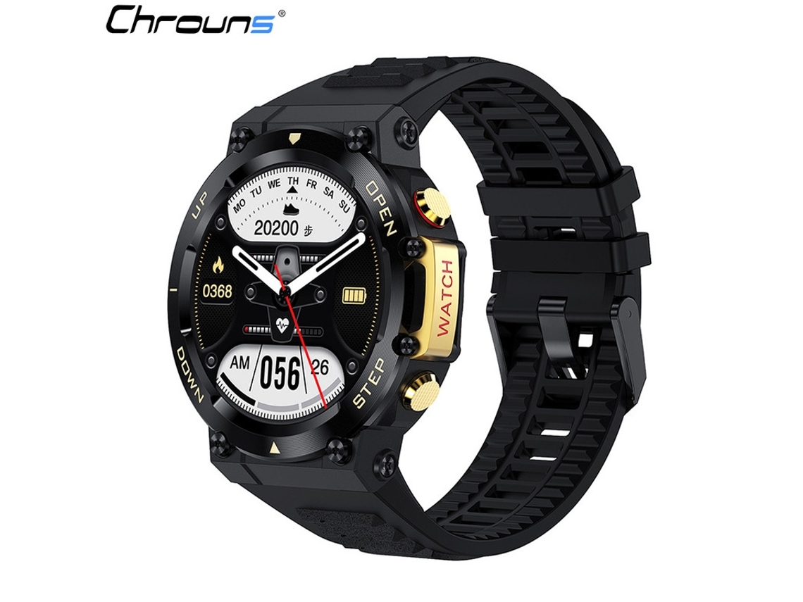 Smartwatches Multifuncionales Modo Deportivo Ip67 Resistente Al Agua para Iphone Android YEMAESRE