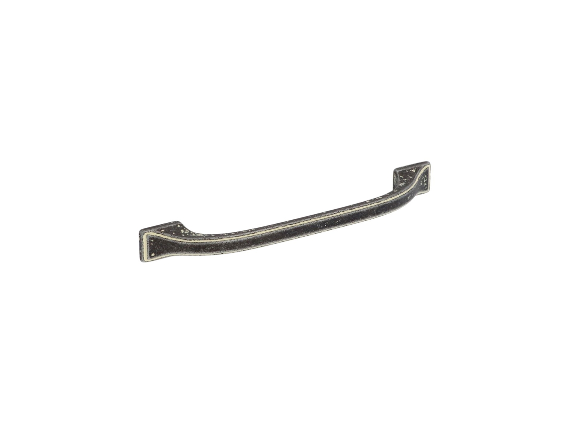 Tirador Para Mueble De Zamac Distancia Entre Ejes De 128 Mm Marfil Rústico Lote De 6mm
