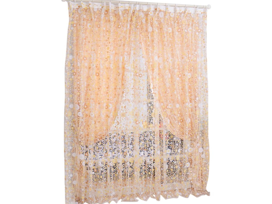 1 Uds cortinas de tul para dormitorio ALLINLESS