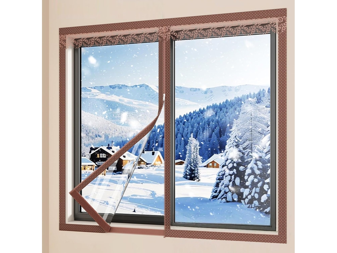Lámina Transparente De Aislamiento Térmico Para Ventanas, Lámina Ventanas Resistente A La Intemperie, Alta ...
