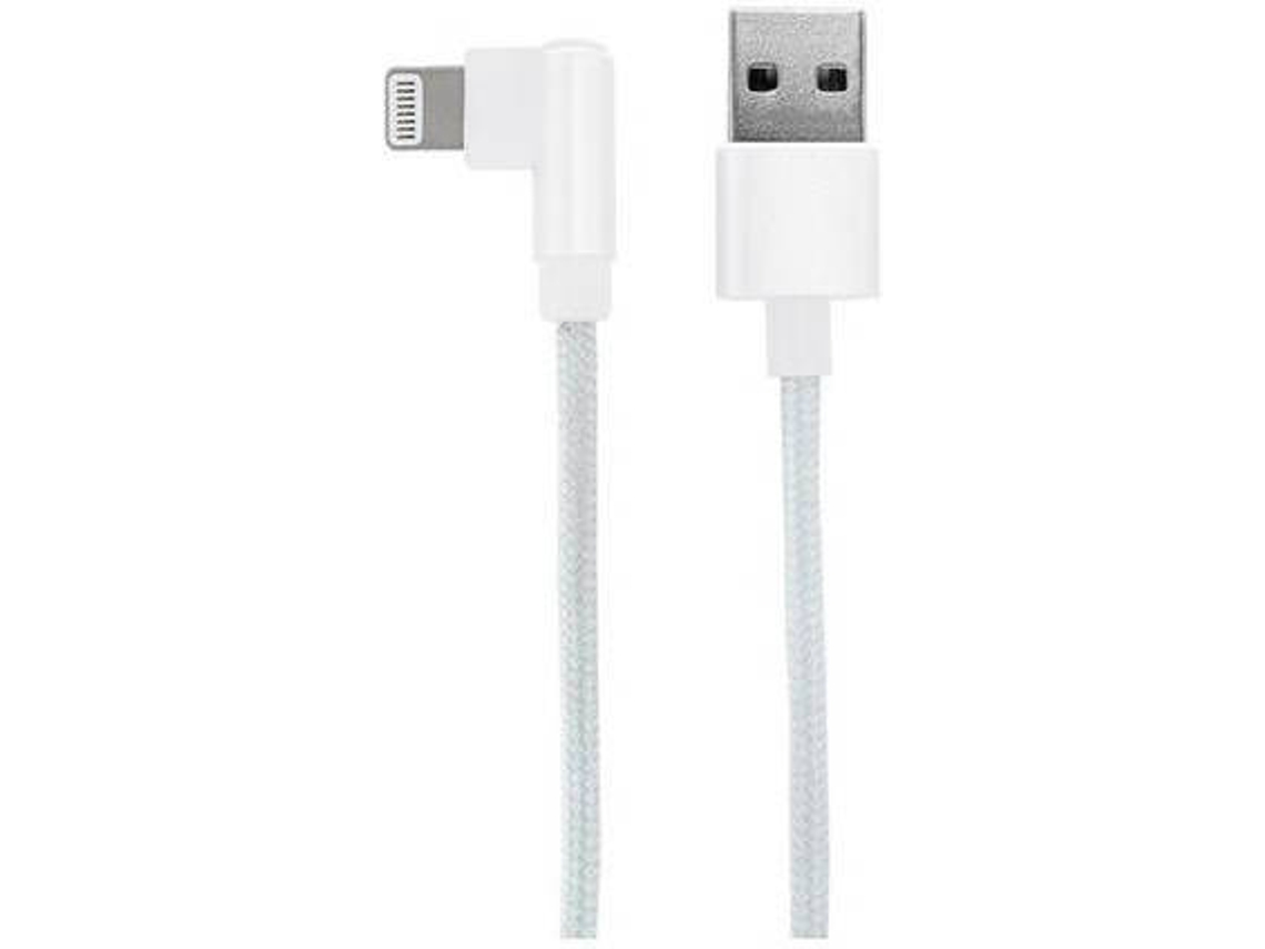 CABO NYLON USB-A MACHO / LIGHTINING MFI