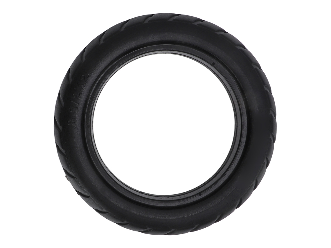 Neumático Para Patinete Eléctrico Xiaomi De 8 1/2 X 2 Pulgadas, De Poliuretano, Resistente A Los Impactos Y Con Gran Agarre.