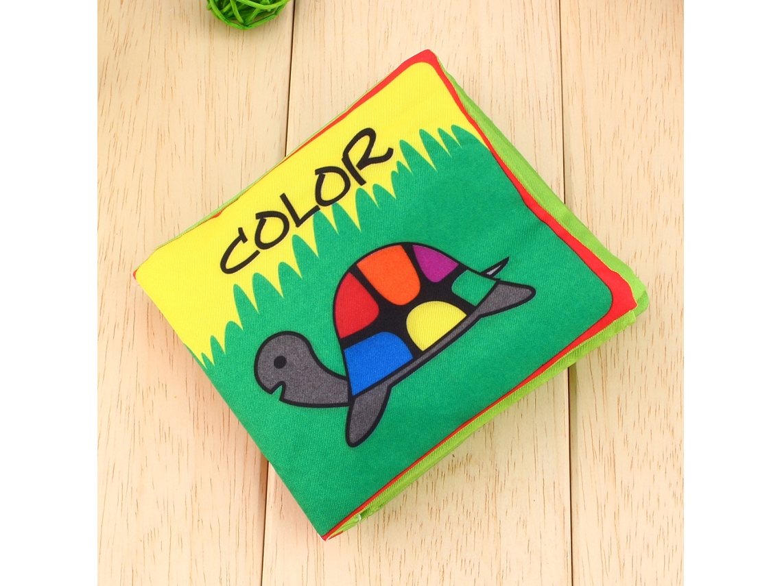 Rebe-libro De Tela Suave Para Bebés Y Niños Pequeños Desarrollo Inteligente Aprendizaje Y Cognición Con Dienteador