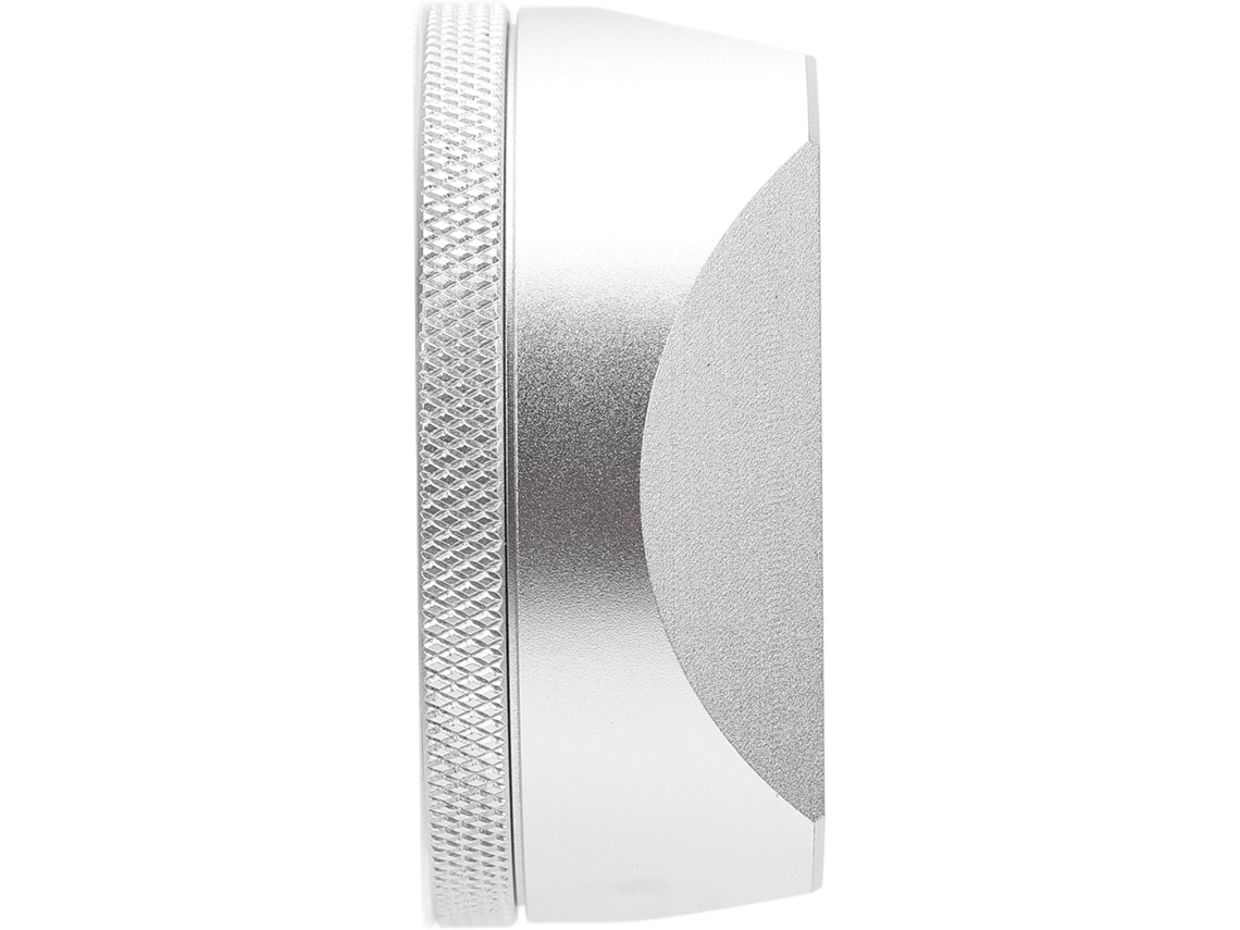 Parasol Para Objetivo De Cámara Lh X54, De Metal Plateado Con Tapa.
