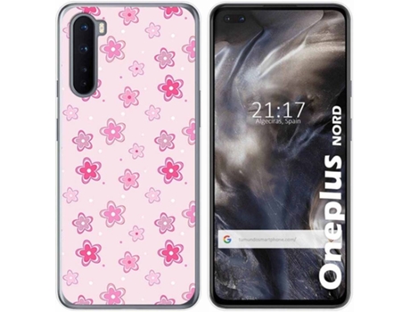 Carcasa OnePlus Nord TUMUNDOSMARTPHONE Flores Multicolor