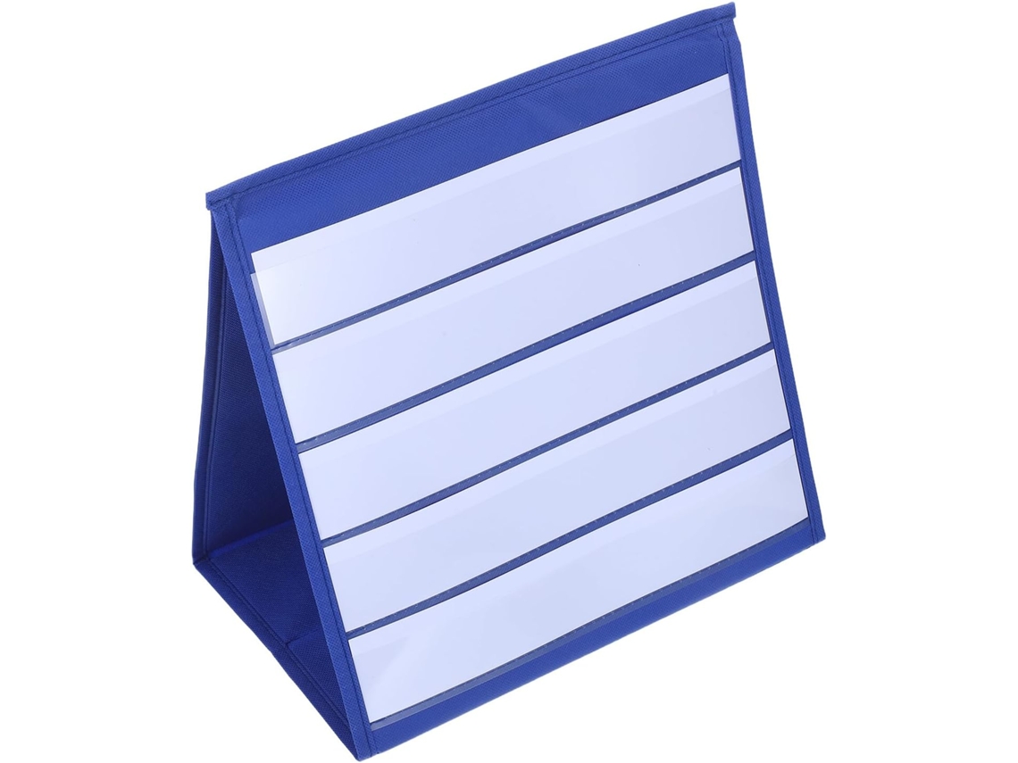 Tablero De Bolsillo De Escritorio Estable, Tarjetero Vertical, Organizador Independiente Versátil