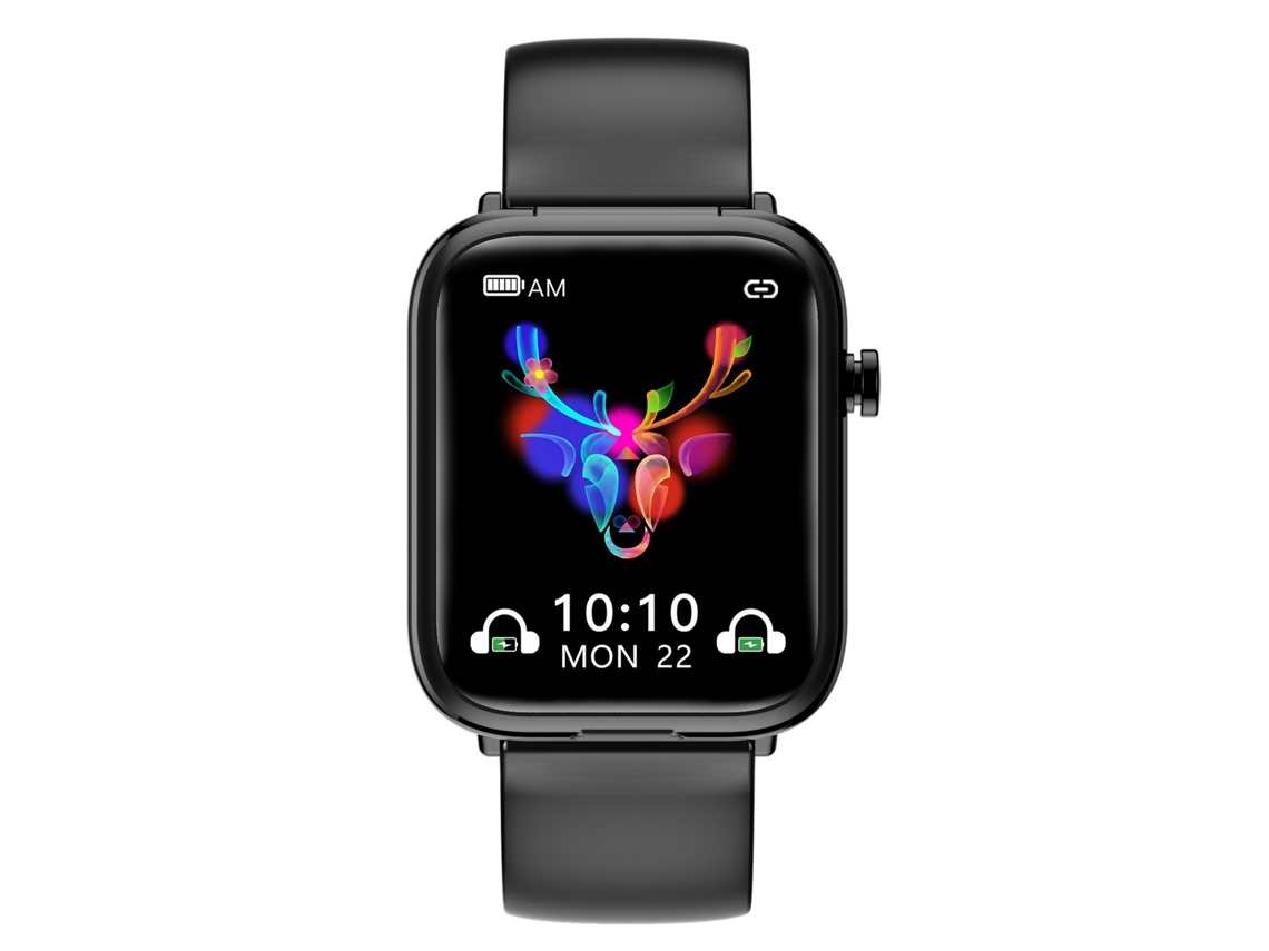 Pulseira Inteligente 2 Em 1 Com Fones De Ouvido Sem Fio Tela 1.69" Touch Ipx7 Rastreador De Atividades