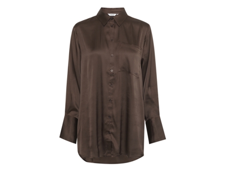 Camisa de Mujer B.YOUNG Jonia Marrón (40)