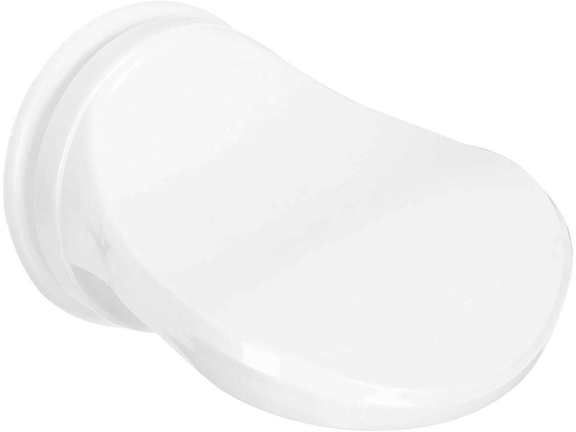 Pedal Blanco Antideslizante Para Baño, Reposapiés Ergonómico