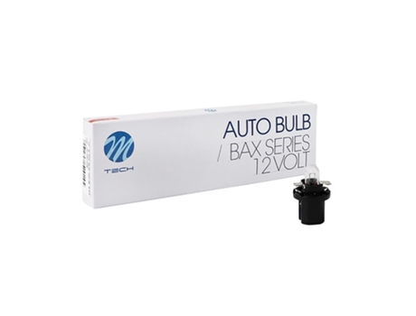 Lámpara B8.5D 1.2W 12V Negro M-TECH