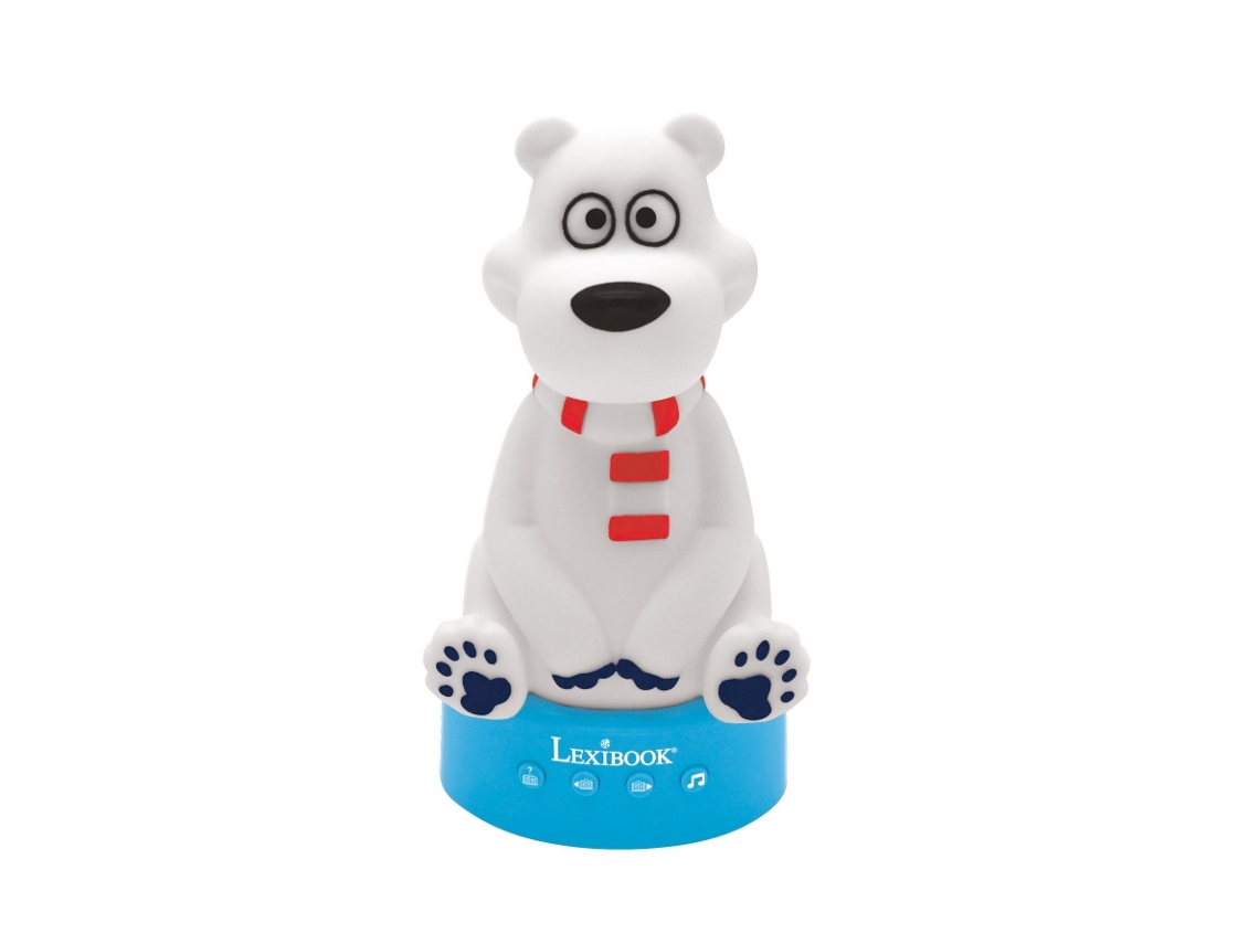 Walkie Talkie LEXIBOOK Mi Cuentacuentos Oso Polar Español Stn01Anxes (17Cm) (Edad Mínima Recomendada: 3 años)