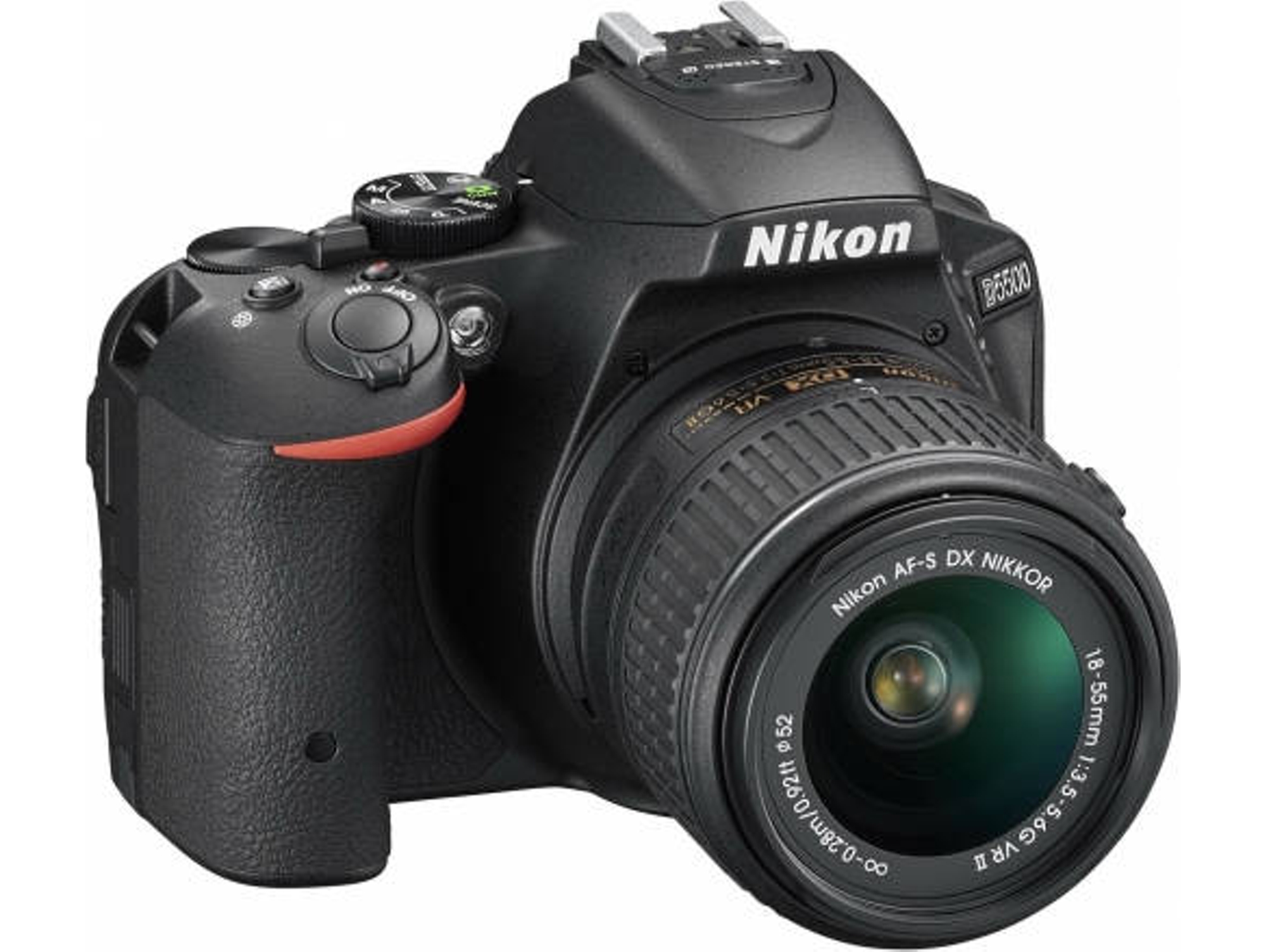 Kit Cámara Réflex NIKON D5500 + AF-P DX 18-55mm f/3.5-5.6G VR + SD 8GB (24.2  MP - Sensor: DX - ISO: 100 a 25600)