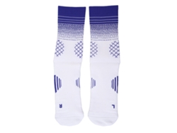 Calcetines Deportivos Para Hombre Elite Baloncesto Calcetines De Equipo Acolchados Antideslizantes Transpirables Talla L 37-45 Blanco Azul Oscuro