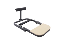 Máquina De Hip Thrust, Design Dobrável, Múltiplas Opções De Exercício, Preto