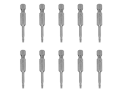 10 Puntas De Destornillador Eléctrico, Hexagonales Magnéticas, De Acero Endurecido, 2 Mm (piezas De Repuesto)