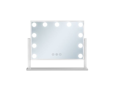 Espejo de Maquillaje UNIQ Paris con 11 Bombillas LED - Blanco