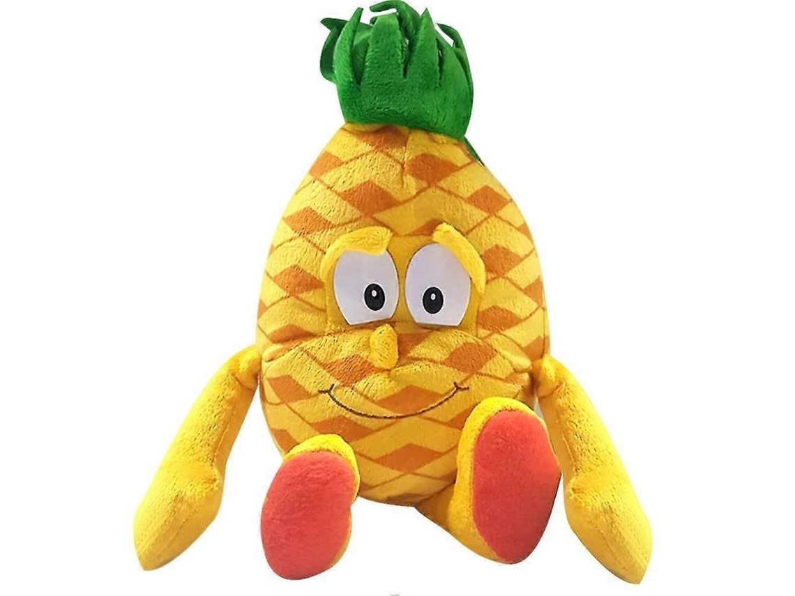 1 Peluche De Fruta/vegetal Piña Lindo Regalo Para Niños Material: Peluche De Algodón Pp 25-28cm