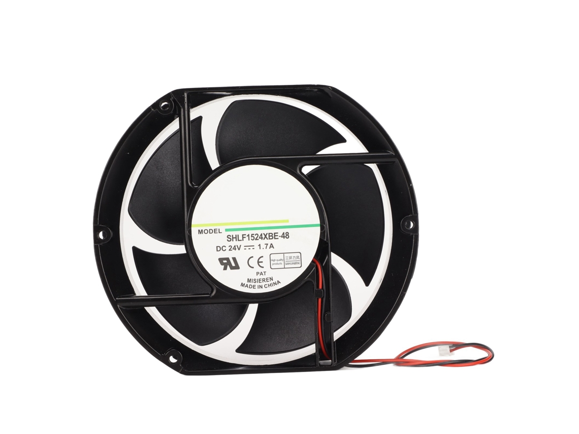 Ventilador De Resfriamento Axial De Dupla Esfera Silencioso 24v Para Diy Máquinas Eletrodomésticos