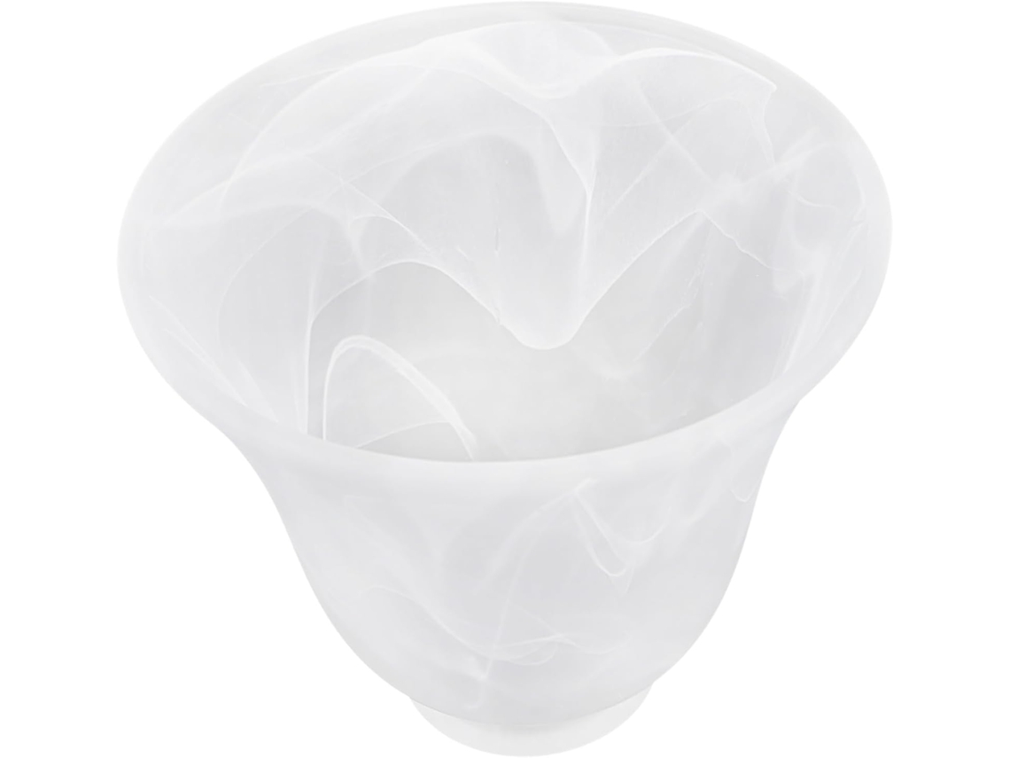 Cubierta Decorativa De Cristal Esmerilado Para Lámpara De Techo Colgante E27, Práctica Para Salón Y Dormitorio.