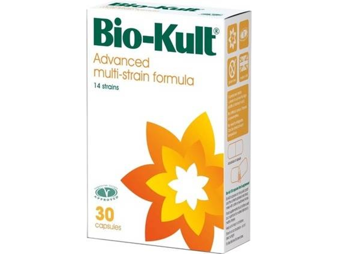 Complemento Alimentar BIO-KULT Advanced Multi-Strain Formula (30 cápsulas)