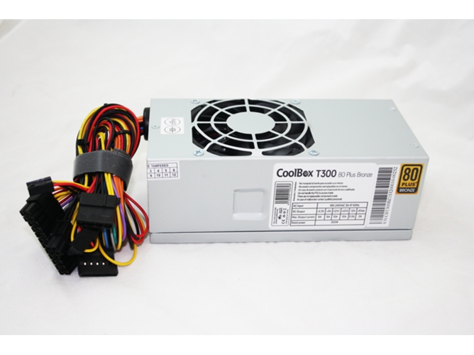 Fuente de Alimentación COOLBOX T300 300W TFX Gris