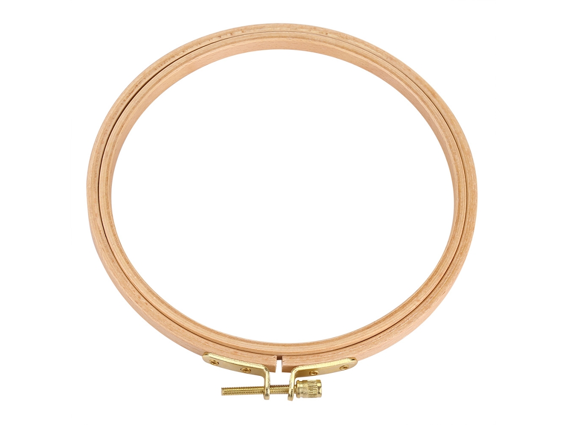 Bastidor De Madera Para Bordar, Ideal Para Punto De Cruz Y Manualidades, 15,5 Cm.