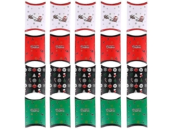 20 cajas de regalo con forma de almohada y diseños navideños para regalos y decoraciones navideñas. Hengjian
