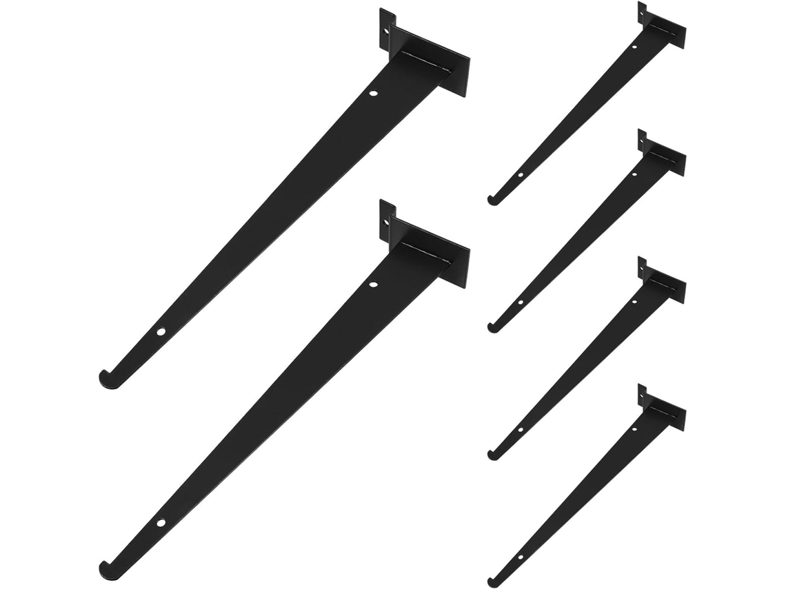 Juego Negro 6 Para 30 Supermercados Resistentes Dormitorios