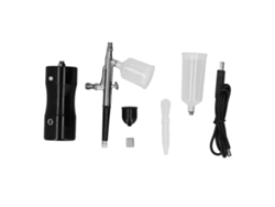 Kit De Airbrush Sem Fio Recarregável Usb Para Pintura De Modelos Tatuagem Decoração De Bolo