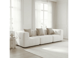 Sofá Eden Simple de 3 plazas de Coco Living en blanco arena COCO SPA
