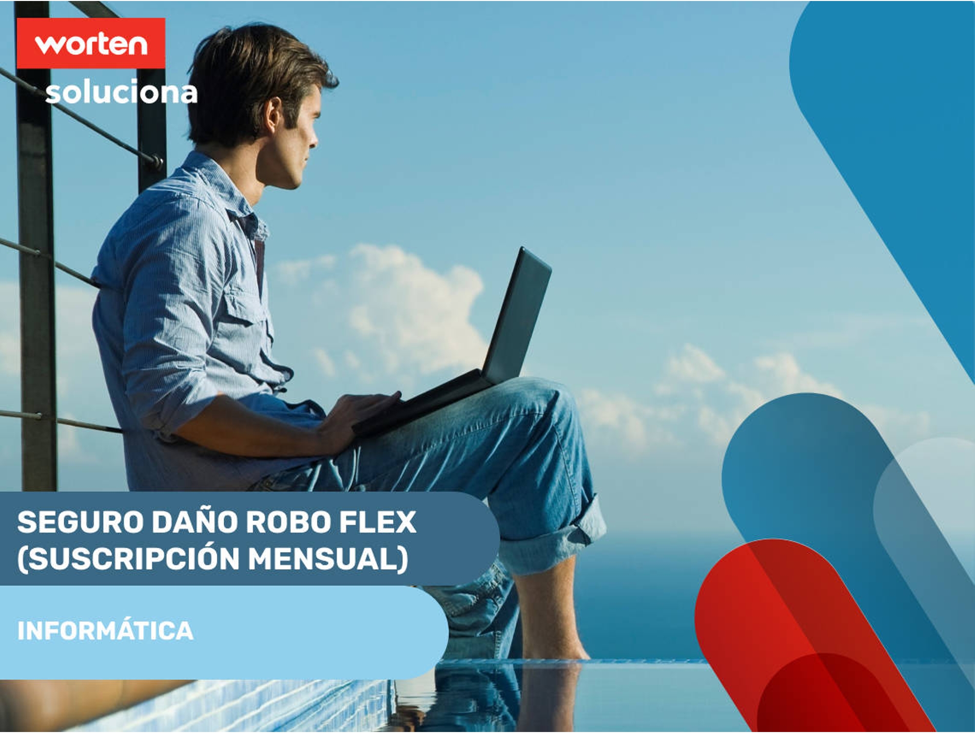 Seguro Daño Robo Flex (Suscripción Mensual) - De 400 a 599.99 euros - Portátiles