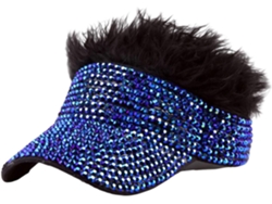 Gorra de béisbol elegante con apliques de pedrería SFUSHOS