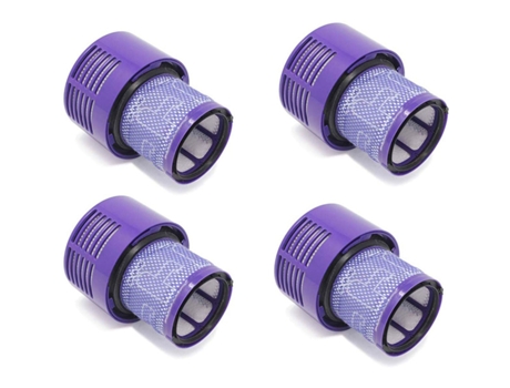 Techypro Filtro de repuesto de 4 piezas para aspiradoras Dyson serie V10, número de pieza 969082-01 (Dyson V10-4Pack)