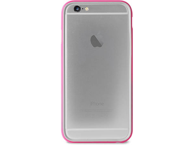 Funda iPhone 6 PURO IPC647BUMPERPNK Rosa