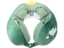 Adorable Almohada De Viaje Ergonómica En Forma De U Para Soporte Del Cuello, Cómoda Y Ligera.