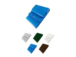 Toldo Reforzado Impermeable | Lona Multiusos | Con Ojales | Resistente | Interior Y Exterior Azul 8x12m.