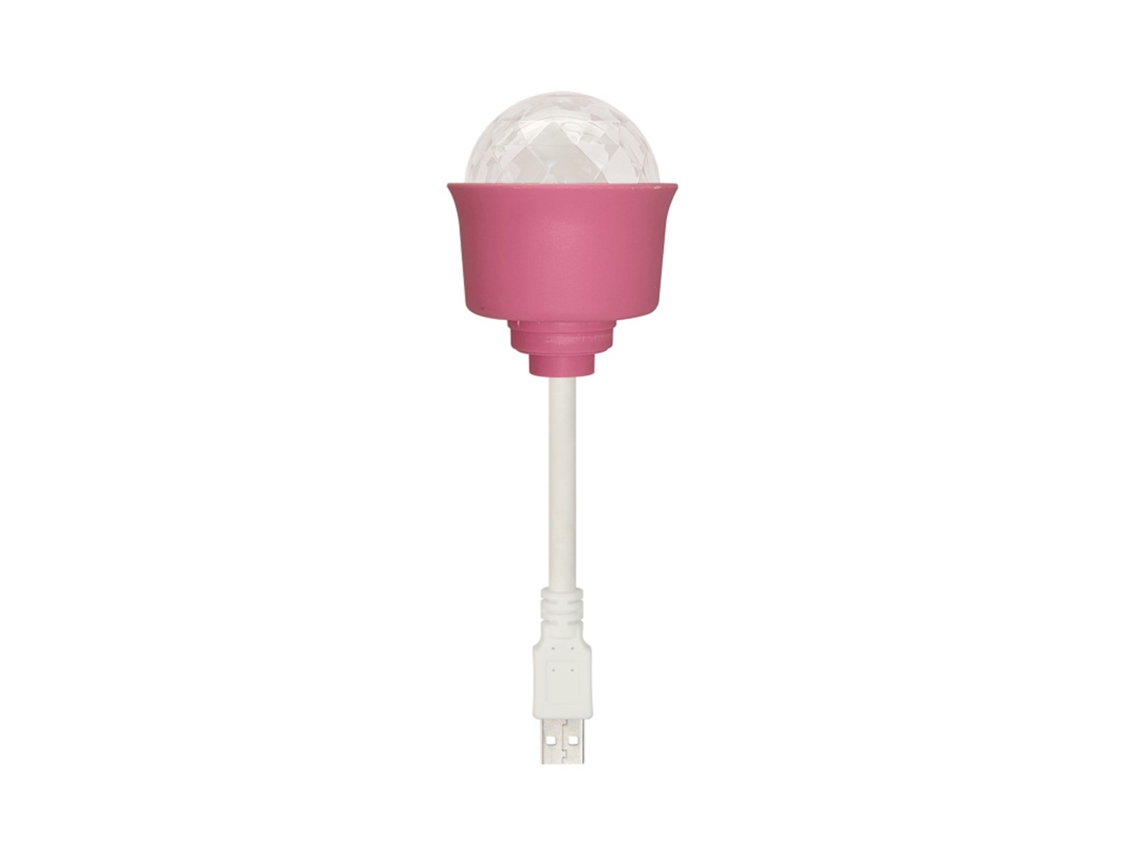 Lámpara LED Bj-Rgbw con control de voz y ritmo musical, decoración festiva y flexible para cualquier ambiente.